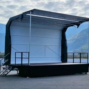 mobile Bühne 6x4 Veranstaltungen Events Feste Konzerte in Südtirol Gerryland